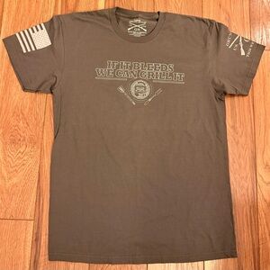 Grunt Style Charcoal Graphic Tee